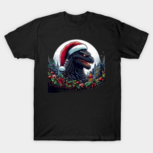 Godzilla - xmas T-Shirt